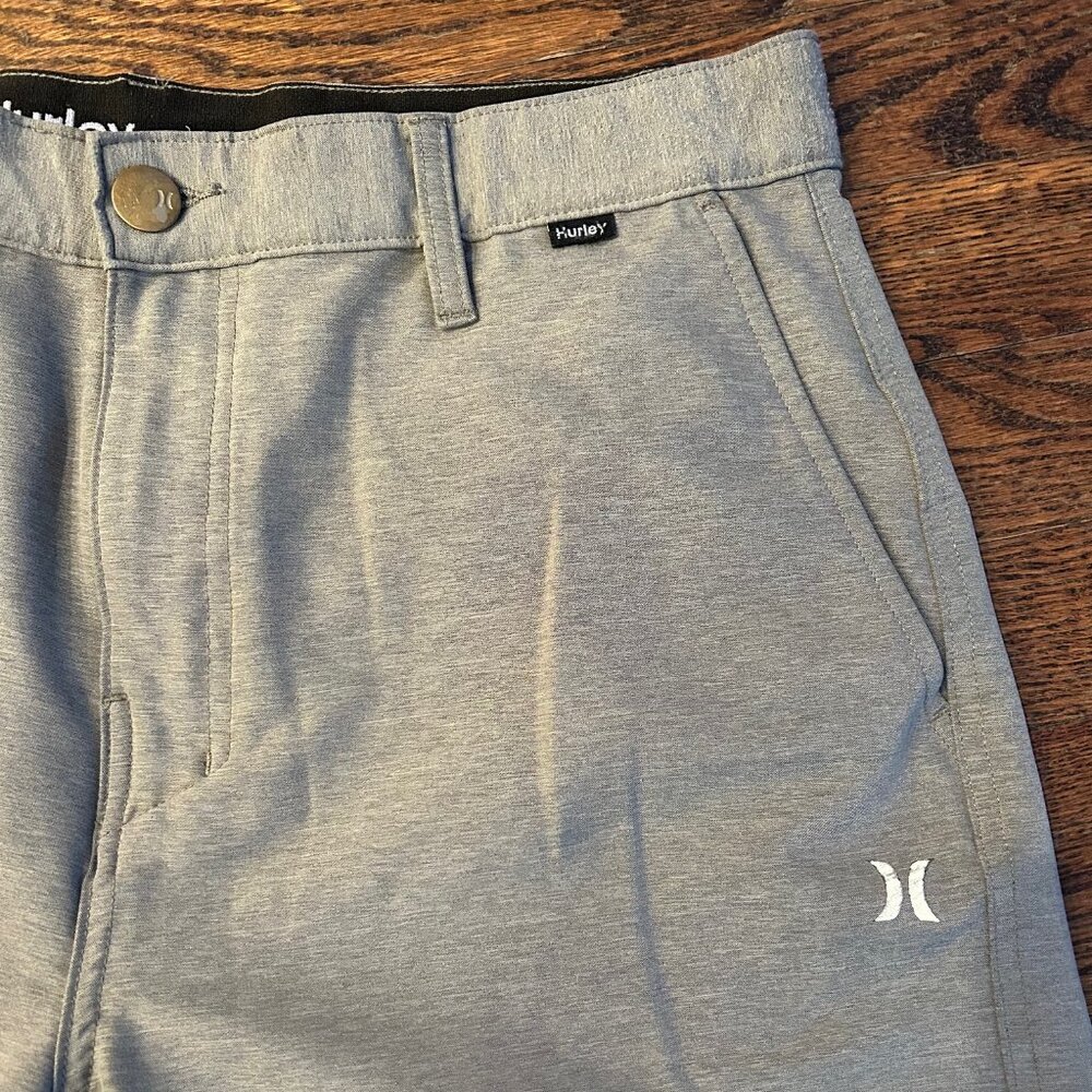 Hurley Hybrid Stretch Shorts Gray -  Size 32